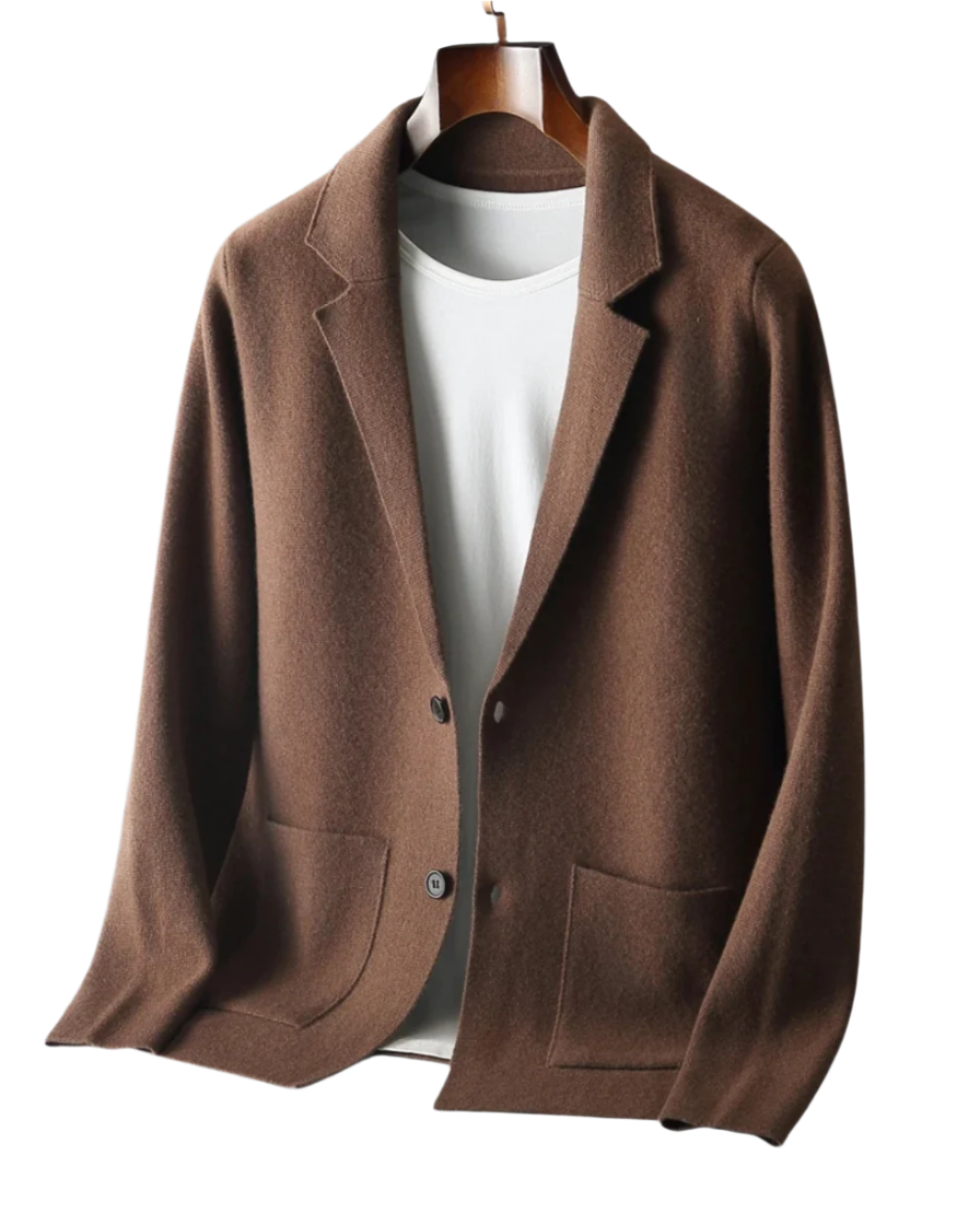 Bacchus Button-Up Cashmere Cardigan
