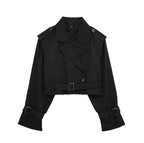 Lilia - Chic Short Trench Coat