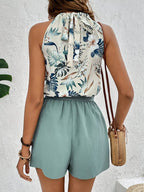 Sharon - Halter Neck Two-Piece Set