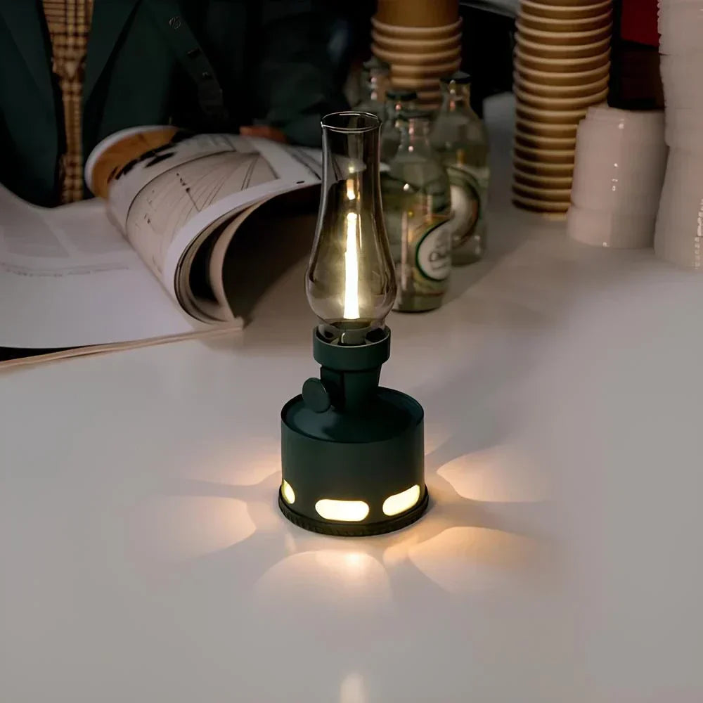 Retro Rechargeable LED Lamp - LumaLantern