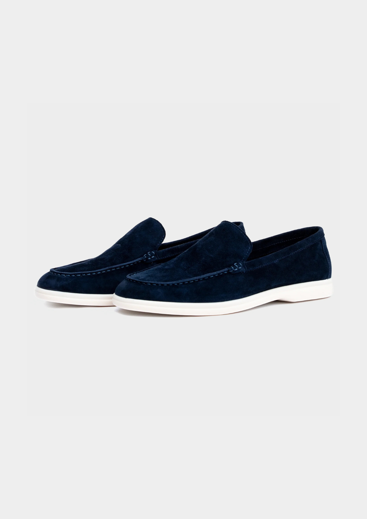 Navy Blue Marina Loafers