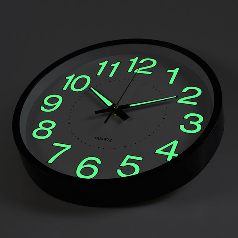 Treviq Stylish Oversized Wall Clock with Illuminating Effect