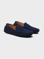 Suede Slip-On Boat Shoes