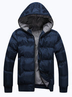Essential Men's Winter Jacket - Stylish Design with Zip Pockets - Regular Fit - Puento Fortade - TP