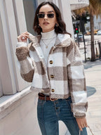 Luna Dressed Teddy Coat - Comfort and Elegance for Women