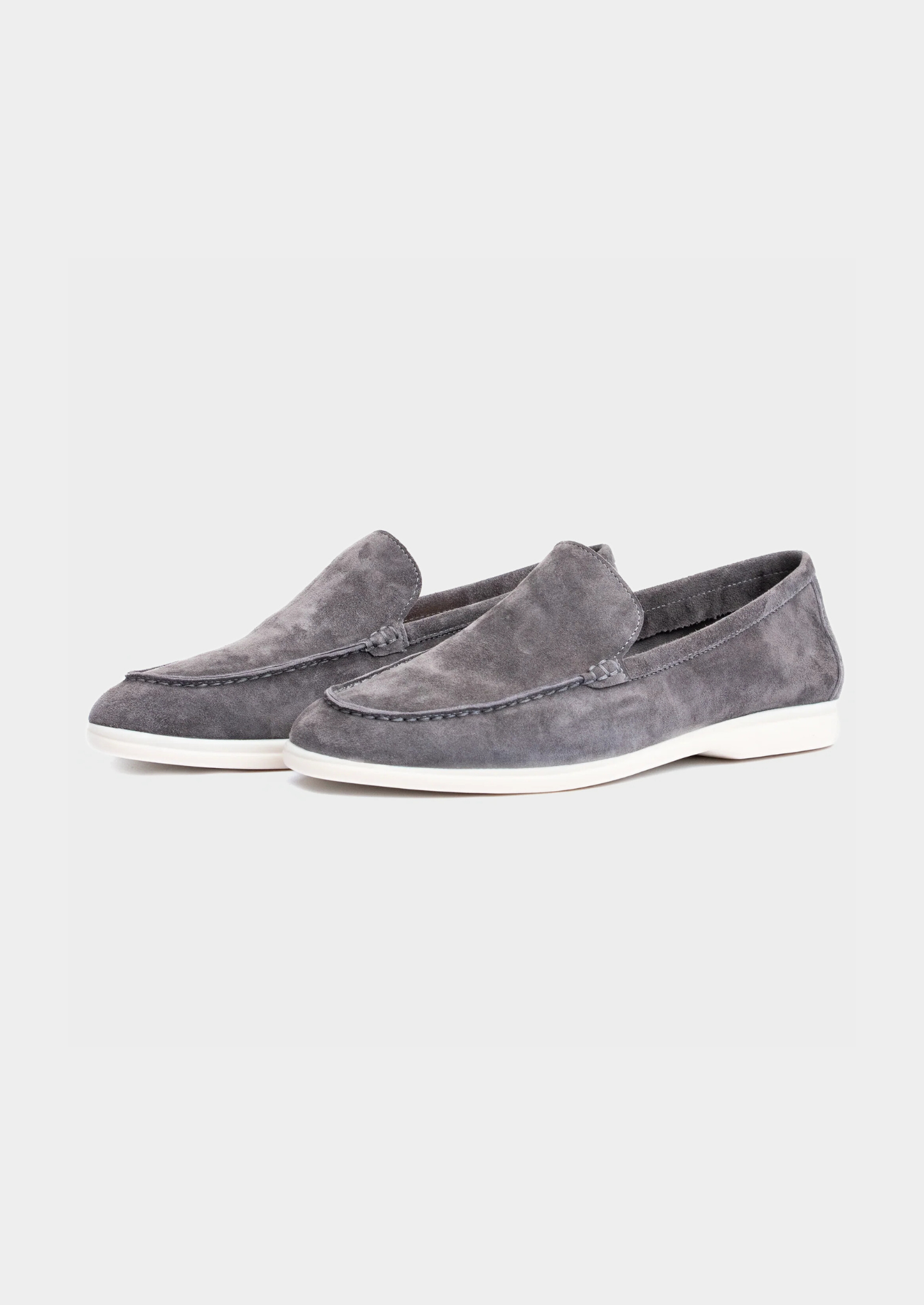 Fog Grey MARINA Loafers