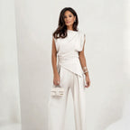 Mette - Stylish Sleeveless Two-Piece Ensemble