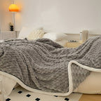 Cozy Lightweight Microfiber Blanket for Travel and Home Use