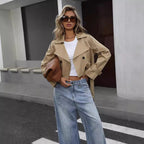 Eline - Chic Short Trench Coat