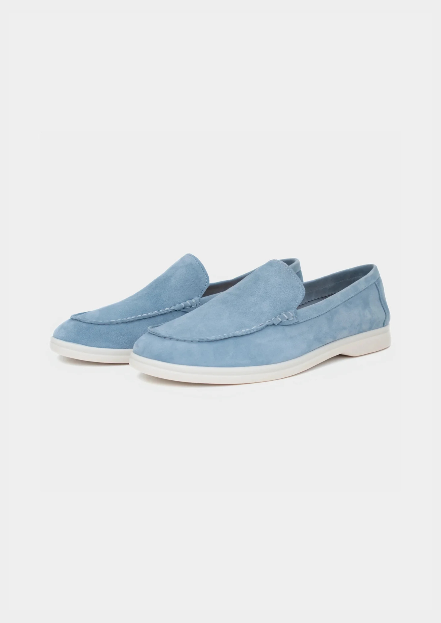Baby Blue Marina Loafers