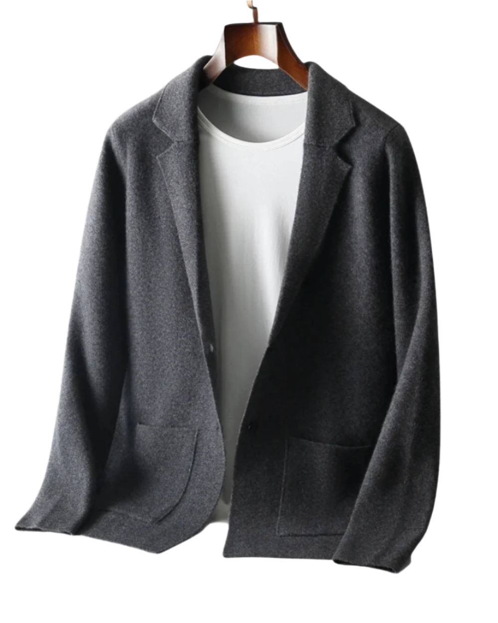 Bacchus Button-Up Cashmere Cardigan