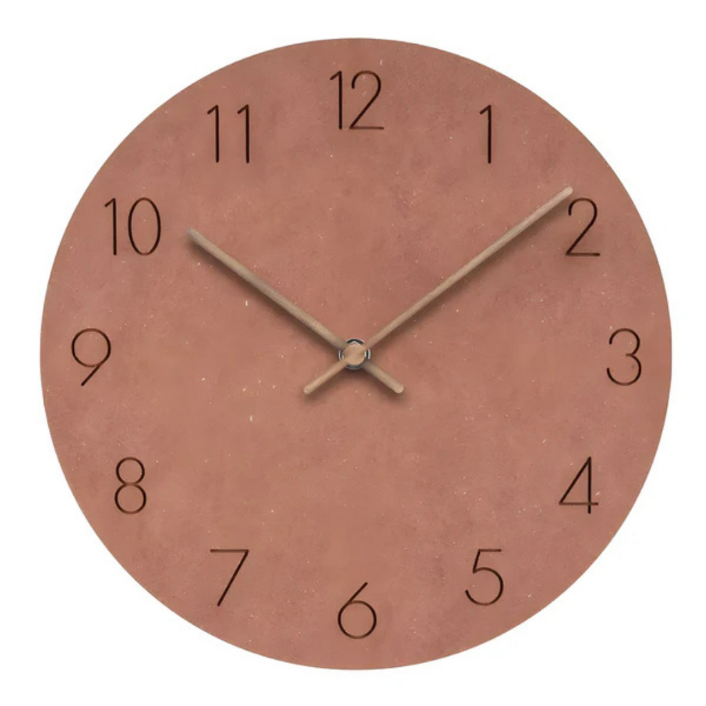 Elegant Minimalist Wooden Wall Clock