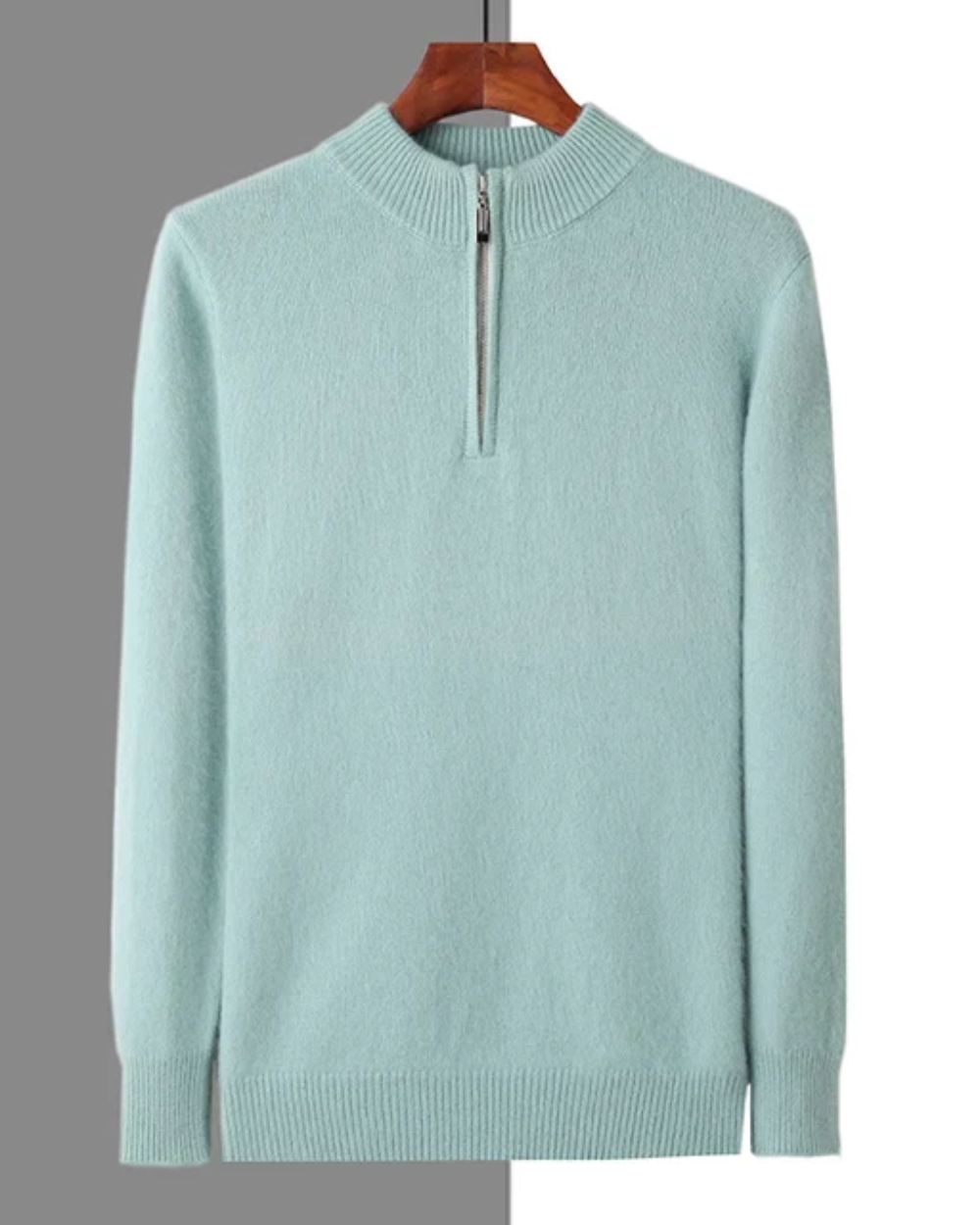 Geneva Cashmere Zip Hoodie