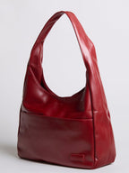 Simple Vegan Hobo Shoulder Bag - Empty Design