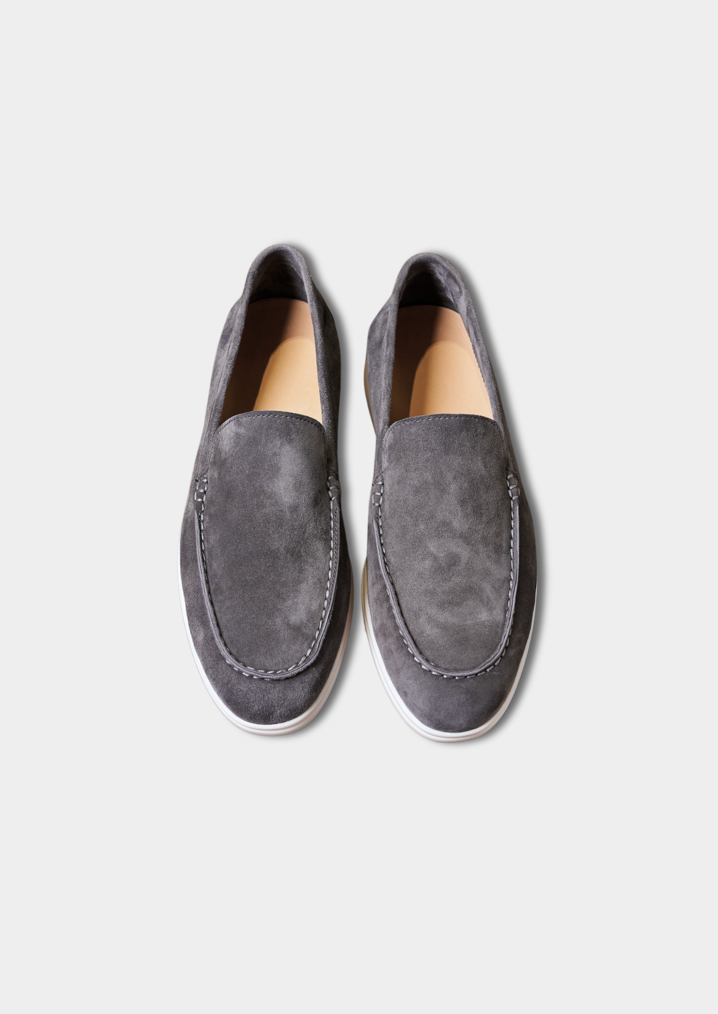 Fog Grey MARINA Loafers