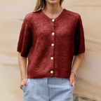 Elise - Short-Sleeved Cardigan