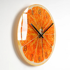 Luxorix Elegant Oversized Glass Wall Clock