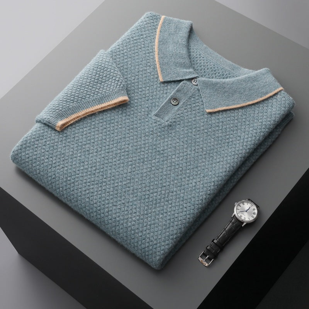 Aristo Cashmere Knit Polo