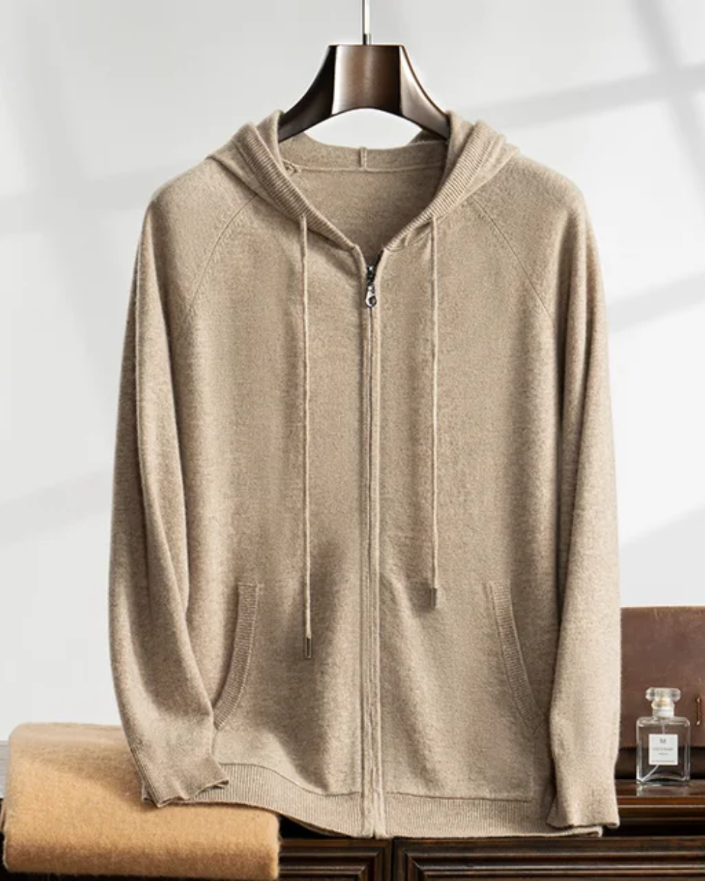 Courchevel Hooded Cashmere Gilet