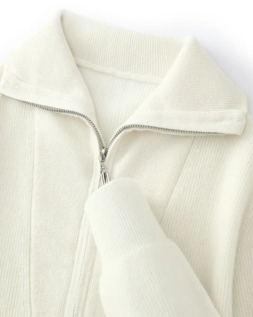 Half-Zip Cashmere Jumper from Portofino