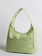 Simple Vegan Hobo Shoulder Bag - Empty Design