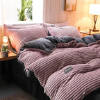 Cozy Fleece Duvet Cover for Winter Warmth