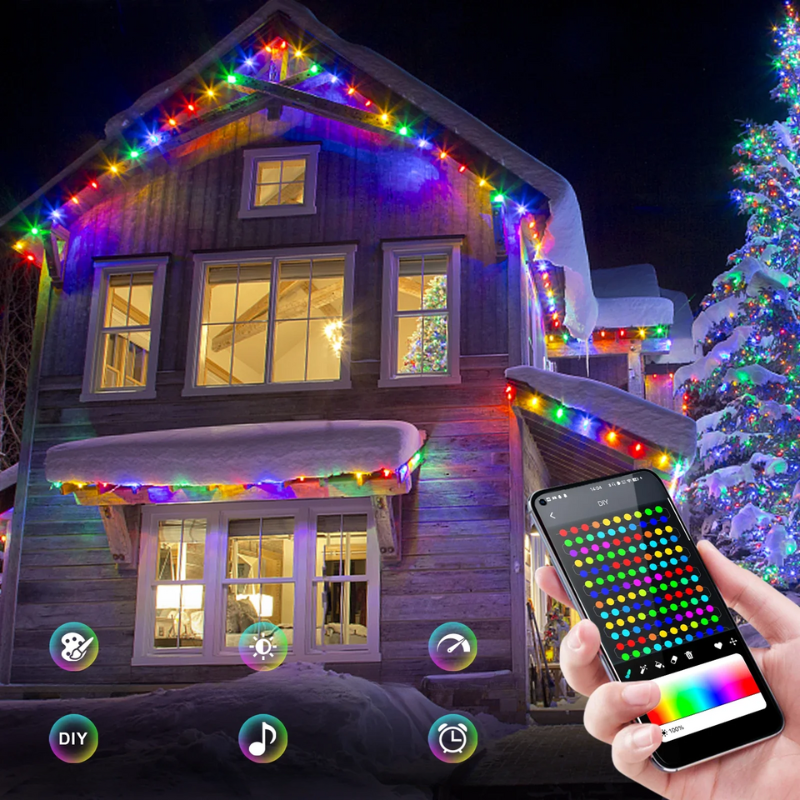 Vibrant Smart Lighting Decorative Garland