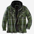 JASPER | Checked Hooded Jacket