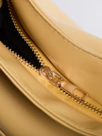 Simple Vegan Hobo Shoulder Bag - Empty Design