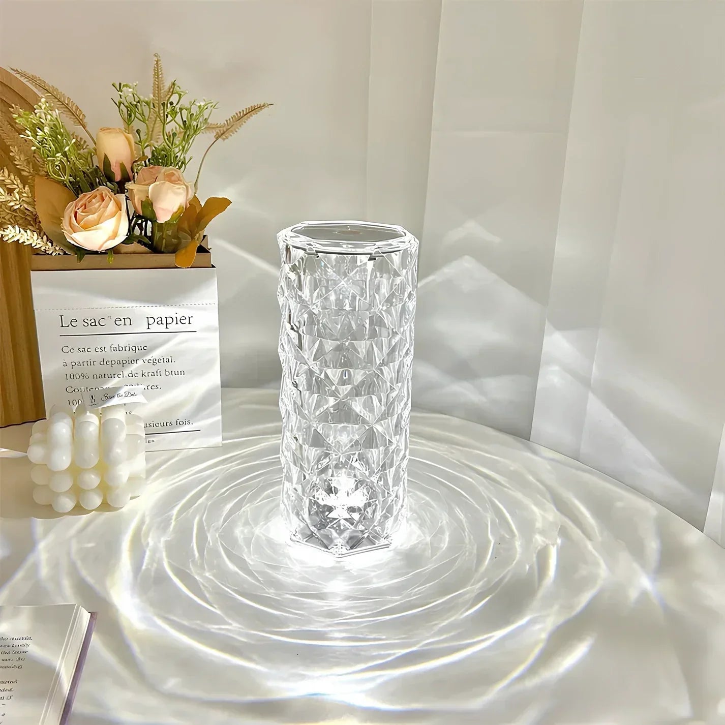Crystal Touch Aurora Table Lamp