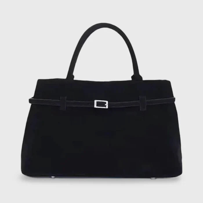 Elegant Suede Shoulder Bag