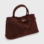 Elegant Suede Shoulder Bag