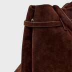 Elegant Suede Shoulder Bag