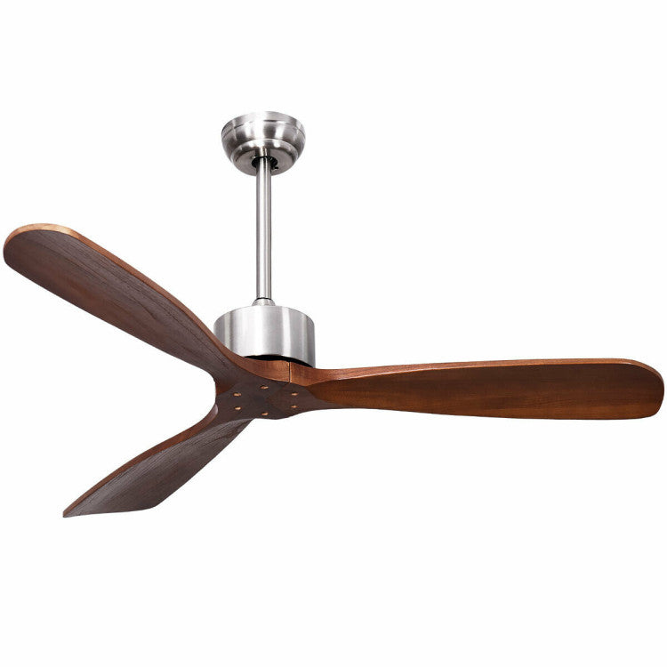 Chic Remote-Controlled Ceiling Fan - Contemporary Comfort for Any Space