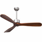Chic Remote-Controlled Ceiling Fan - Contemporary Comfort for Any Space