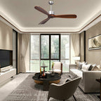Chic Remote-Controlled Ceiling Fan - Contemporary Comfort for Any Space