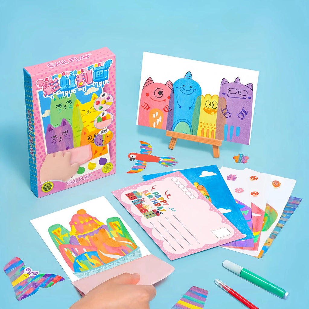 Mess-Free Magic Paint Set for Kids - Unleash Creative Fun!