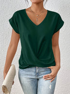 Noreen - V-Neck Casual T-Shirt