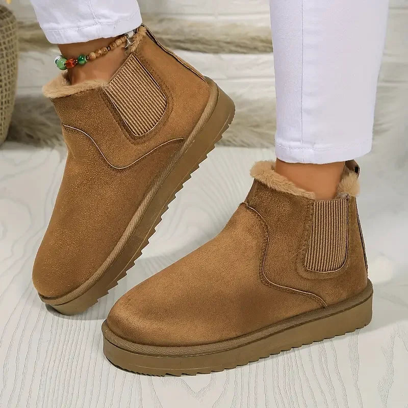Women's Insulated Winter Boots with Non-Slip Sole