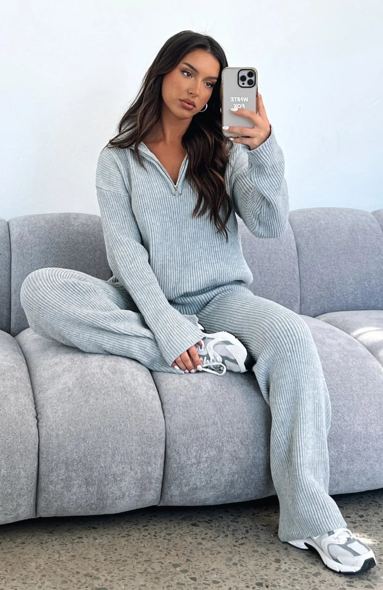 Kim | Knit Flared Ensemble