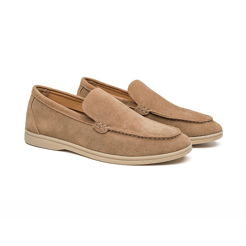 Luxury Suede Loafers - Classic Old Money Style