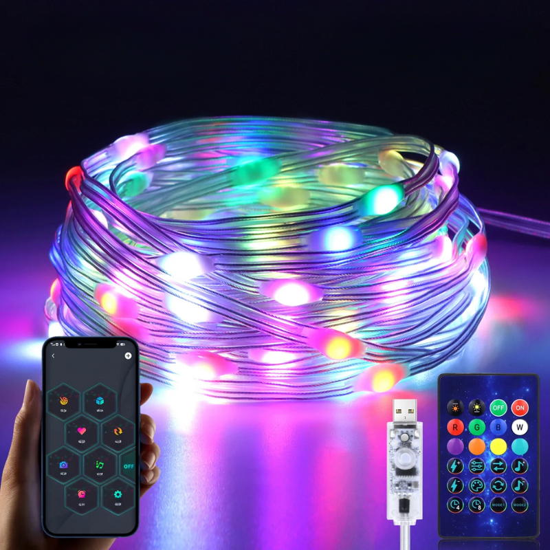 Vibrant Smart Lighting Decorative Garland