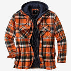 JASPER | Checked Hooded Jacket