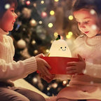Cozy Pear-Shaped Silicone Night Light with Soft Glow