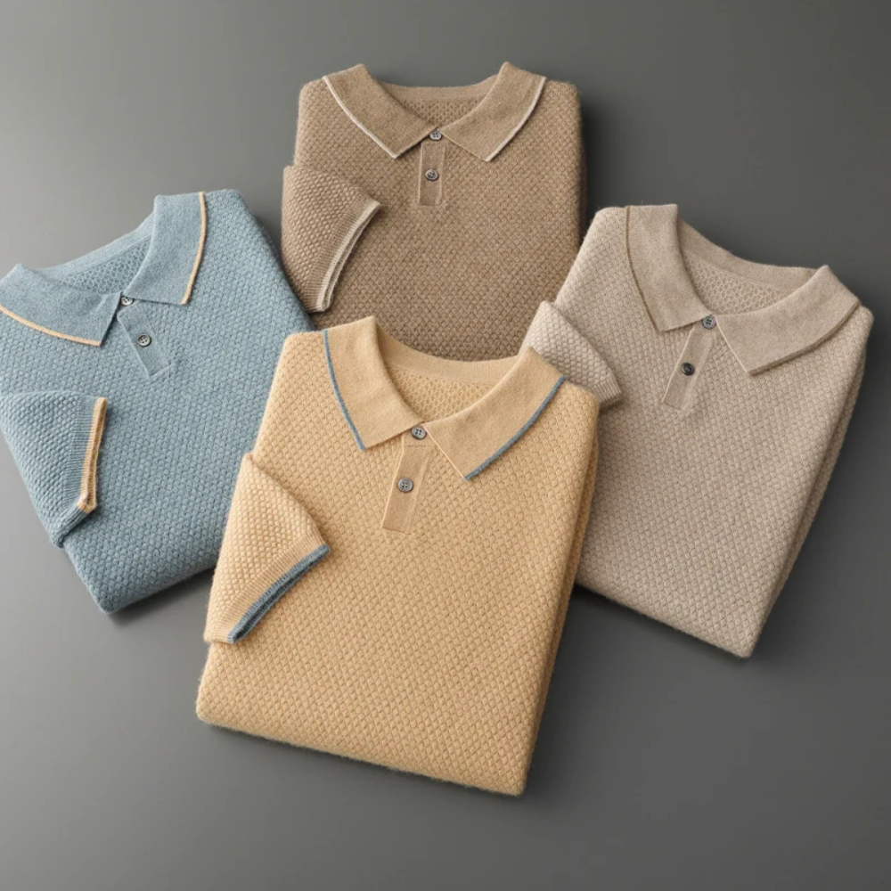 Aristo Cashmere Knit Polo