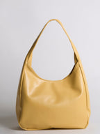 Simple Vegan Hobo Shoulder Bag - Empty Design