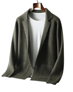 Bacchus Button-Up Cashmere Cardigan