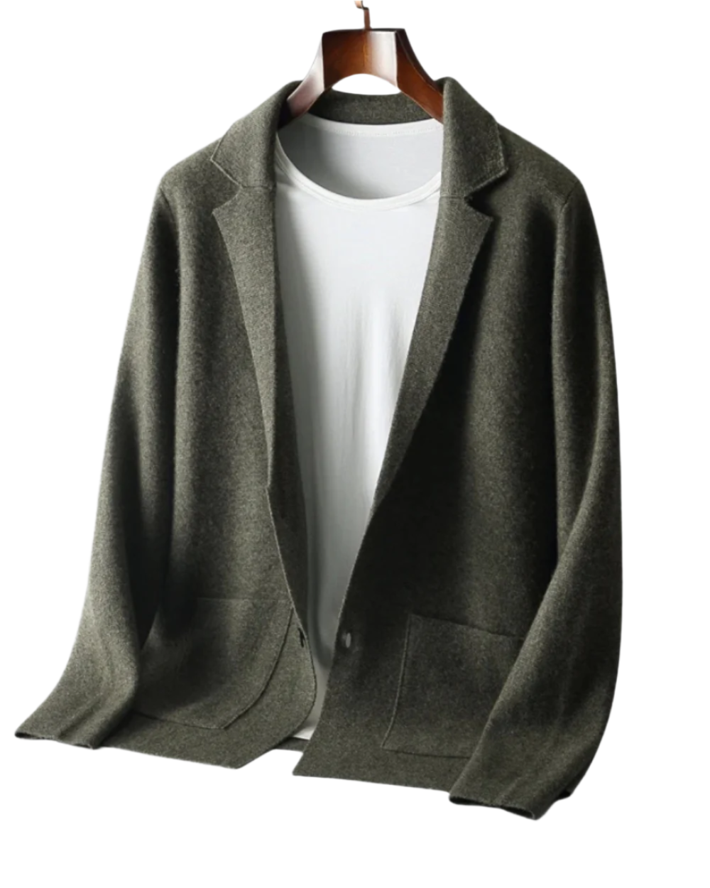 Bacchus Button-Up Cashmere Cardigan