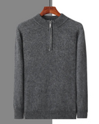 Geneva Cashmere Zip Hoodie