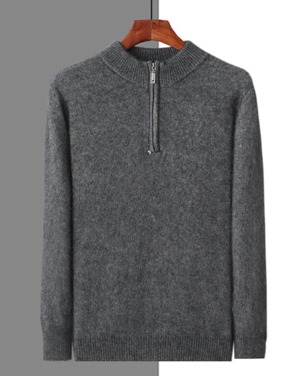 Geneva Cashmere Zip Hoodie